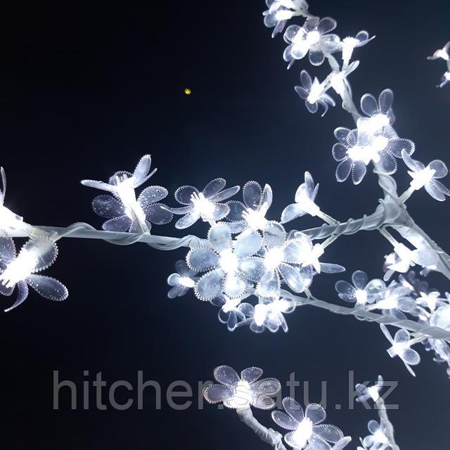 Уличное светодиодное дерево "Сакура" 250 см, белый свет