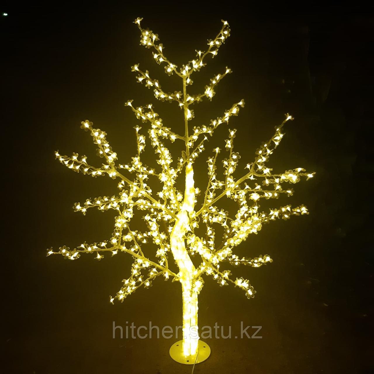 Уличное световое led дерево "Сакура" 180 см, тёплый свет