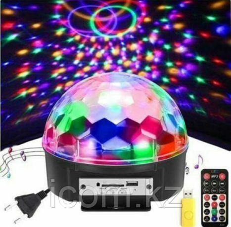 Диско шар LED Magic Ball MP3