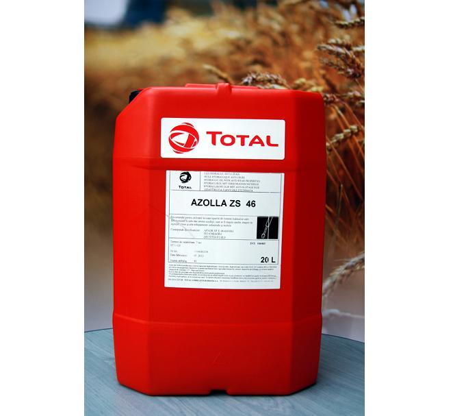 TOTAL AZOLLA ZS 46 гидравлическое масло с противоизносными свойствами 20л.