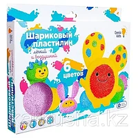 Набор для детской лепки «Шариковый пластилин 6 цветов незастывающий»