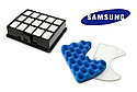Комплект HEPA фильтров для пылесоса Samsung (HEPA11 DJ97-00492A и Губчатый Фильтр DJ97-01159A), фото 4