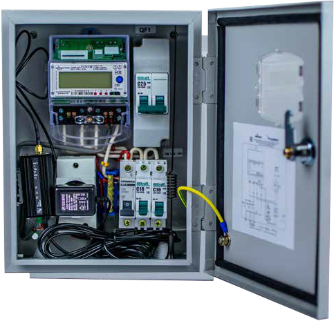 Шкаф учета электроэнергии ШУЭ-07-1H-CI-08-GSM/GPRS