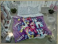 Детское постельное белье "Пони". Хлопок. Россия.