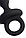 Анальная пробка Erotist Strob S - size, силикон, черная, 11,7 см, фото 5