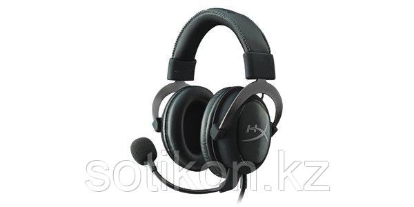 Наушники-гарнитура игровые HyperX KHX-HSCP-GM Headset, Cloud II - Gun Metal, фото 2