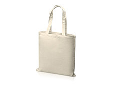 Сумка для шопинга Carryme 140 хлопковая, 140 г/м2, натуральный, фото 3