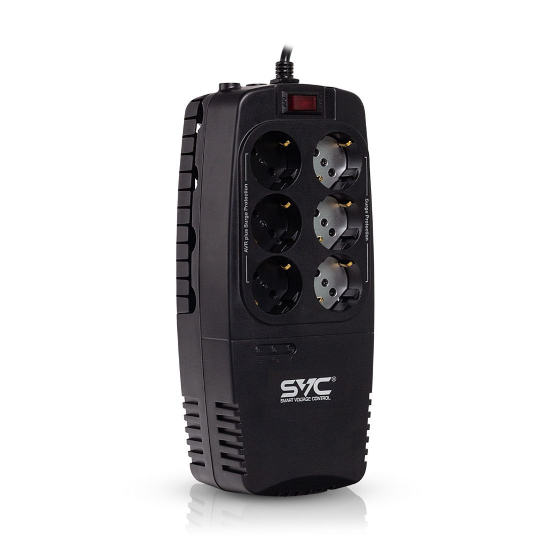 SVC AVR-1200-U стабилизатор напряжения, 1200ВА / 600Вт - фото 3 - id-p96275754