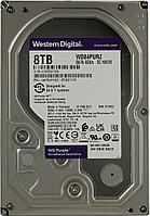 Жесткий диск для видеонаблюдения HDD 8Tb Western Digital Purple 128Mb 3,5" WD84PURZ