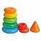 Пирамидка детская с конусом, 20 колец. 85 см., фото 2