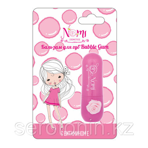 Детская косметика «NOMI "Bubble gum" на блистере   (Россия)