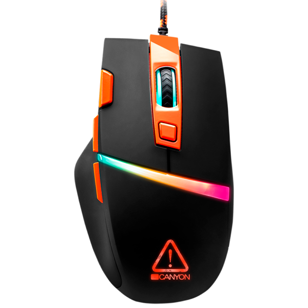 Мышь CANYON Sulaco GM-4 Wired Gaming Mouse with 7 programmable buttons, Pixart sensor of new generation, - фото 1 - id-p94642508