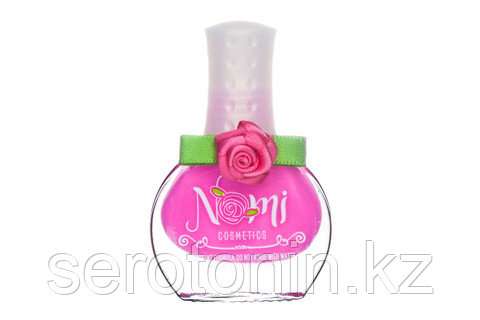 Детская косметика «NOMI" Лак для ногтей №08 Розовый неон  (Россия)
