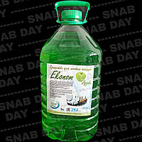 Средство для мытья посуды Opti 5 литров яблоко