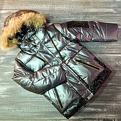 Зимняя куртка для мальчиков (графит)