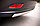 Защита заднего бампера d75х42 овал Lexus RX 270/350/450 2009-2012, фото 2