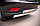 Защита заднего бампера d75х42/75х42 овалы Lexus RX 270/350/450 2009-2012, фото 2