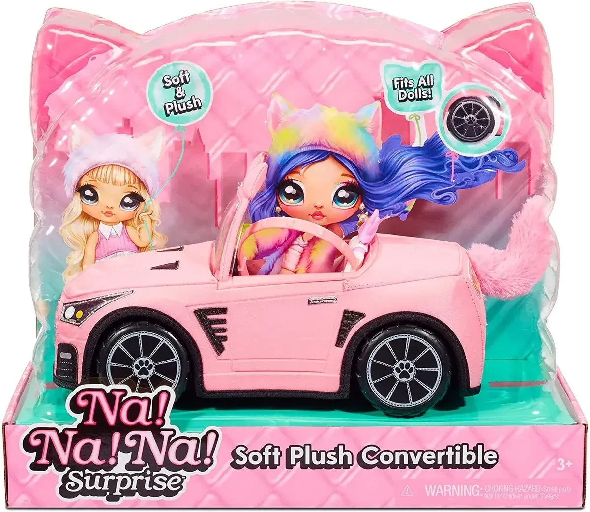 Машинка для куклы Na! Na! Na! Surprise Кэтмобиль - фото 1 - id-p96285192