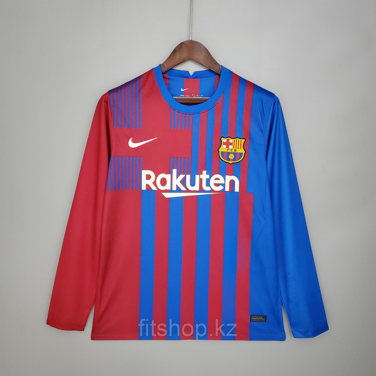 Футбольная форма ФК Барселона 2021-2022 домашняя Взрослая (комплект футболка+шорты) - фото 1 - id-p96285235