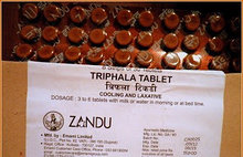 Трифала Занду в таблетках - очищение и омоложение, ZANDU, 30 таб.