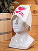 Шапка банная с принт "Девочка со вкусом", войлок, фото 3