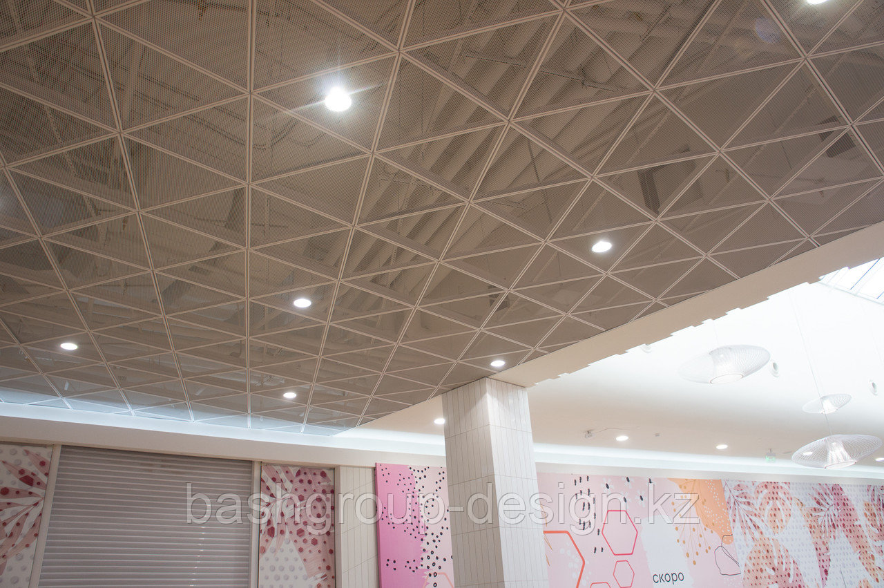 Скрытые подвесные панели Triang+, подвесной металлический потолок