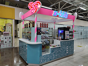 Изготовление торговых островков любой сложности