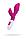 Вибратор с клиторальным стимулятором TOYFA A-Toys Lilu (силиконовый, розовый, 20 см), фото 3