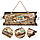 Деревянная настенная Ключница в рыболовной тематике 05B 363, фото 3