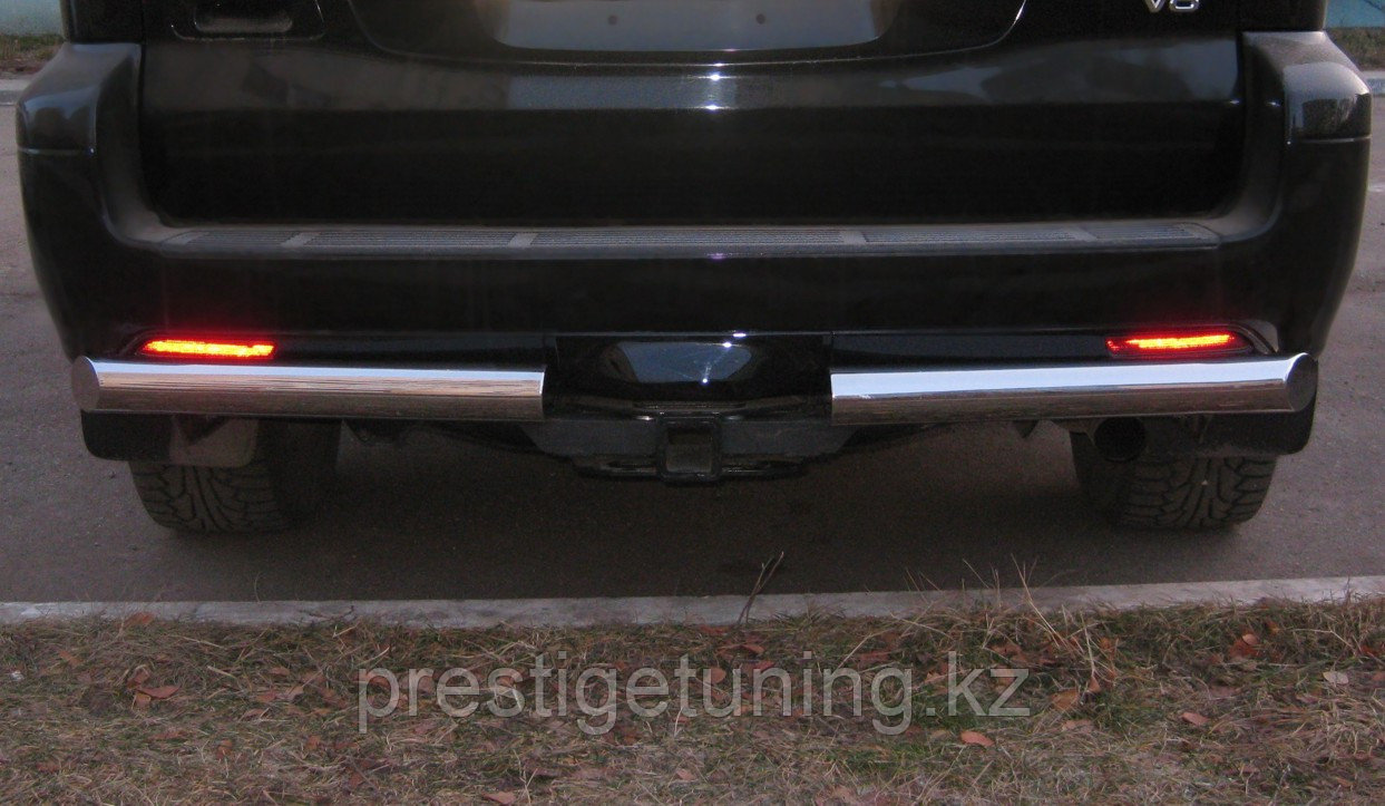Защита заднего бампера d76 Lexus GX470 2003-2009 - фото 2 - id-p96292127