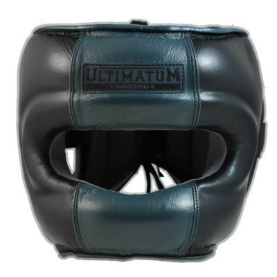 Шлем для бокса с бампером Ultimatum boxing ( Цвет синий) Копия - фото 1 - id-p93065871