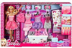 Barbie "Высокая мода" Кукла Барби с дополнительным набором одежды