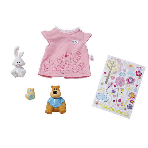 Игрушка BABY born Одежда и животные, кор.