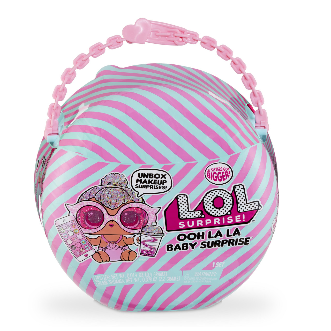 L.O.L. Surprise Ooh La La Baby Lil Kitty Queen Большие сестрички Лол с сумочкой,косметикой и аксессуарами