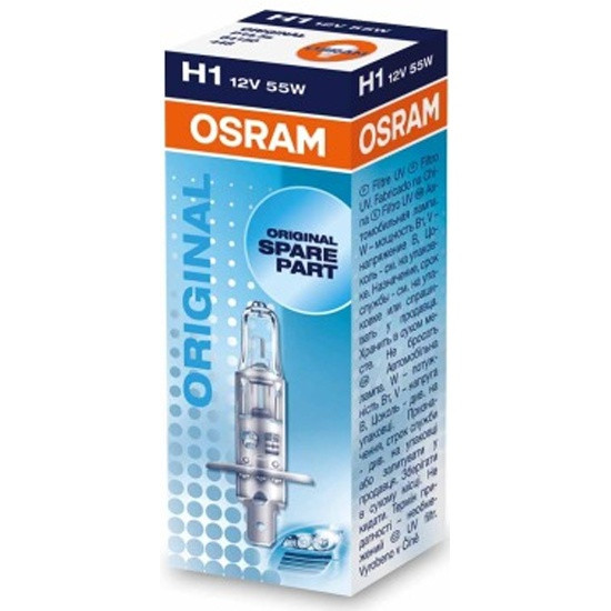 Лампа галогенная OSRAM H1 Original 12V 55W
