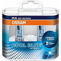 Лампа галогенная OSRAM H4 Cool Blue Intense 12V 60/55W, 2шт.,