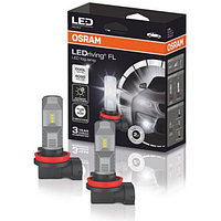 Лампа автомобильная OSRAM Cool White H8/H11/H16 8 Вт PGJ19-1/2/3 6000K (2шт) 12V/24V