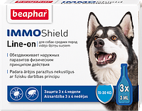 Immo Shield line-on dog M капли для средних собак против паразитов