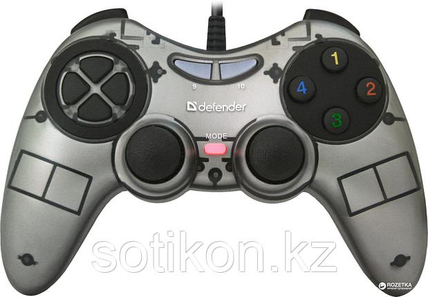 Геймпад проводной Defender Zoom USB Xinput, 10 кнопок, 2 стика, фото 2