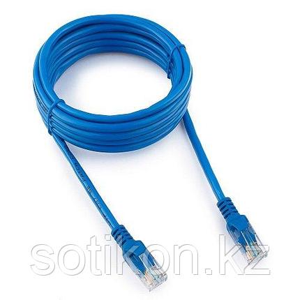 Патч-корд UTP Cablexpert PP12-3M/B кат.5e, 3м, литой, многожильный (синий), фото 2