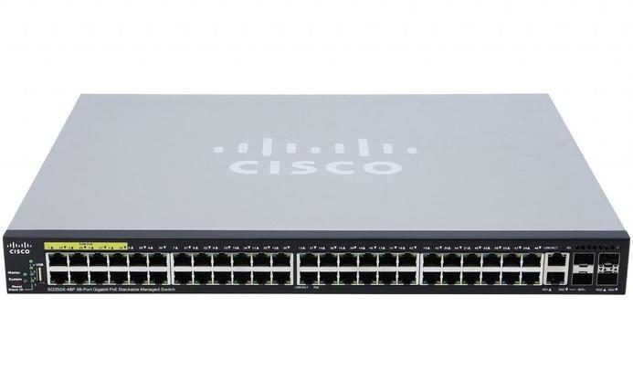 Коммутатор Cisco SG350X-48P-K9-EU, фото 2
