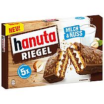 Hanuta Riegel с шоколадом и орехами 172 гр