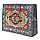 Пакет подарочный большой 47см х 36см х 15см прямоугольной формы с узором ковра серый, фото 4