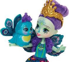Mattel Enchantimals DYC76 Кукла Пэттер Павлина, 15 см