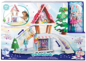 Enchantimals Игровой Набор Энчантималс "Снежная долина" Лыжный домик