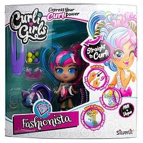 Кёрли гёрлс Модница Милли с чёрным котёнком Вог