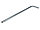 JTC Ключ шестигранный Г-образный H8 экстрадлинный шаровый L=200мм JTC, фото 2