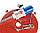 JTC Нагнетатель смазки (солидолонагнетатель) пневматический 200л, 30г/ход, шланг 6м JTC, фото 2