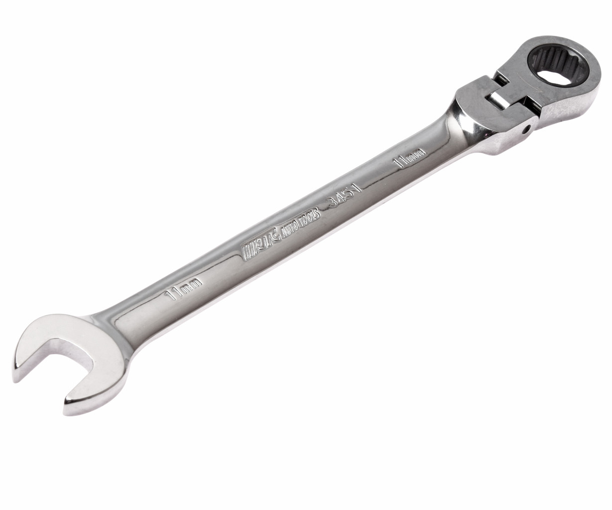 JTC Ключ комбинированный 11х11мм трещоточный шарнирный JTC - фото 1 - id-p96307719