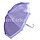 Зонтик для декора в горошек  маленький 43 см фиолетовый, фото 3